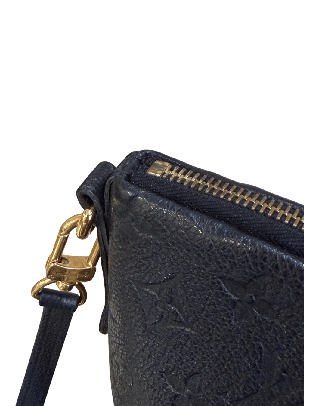 MAZARINE MM PELLE IMPRESSA NERA LOUIS VUITTON