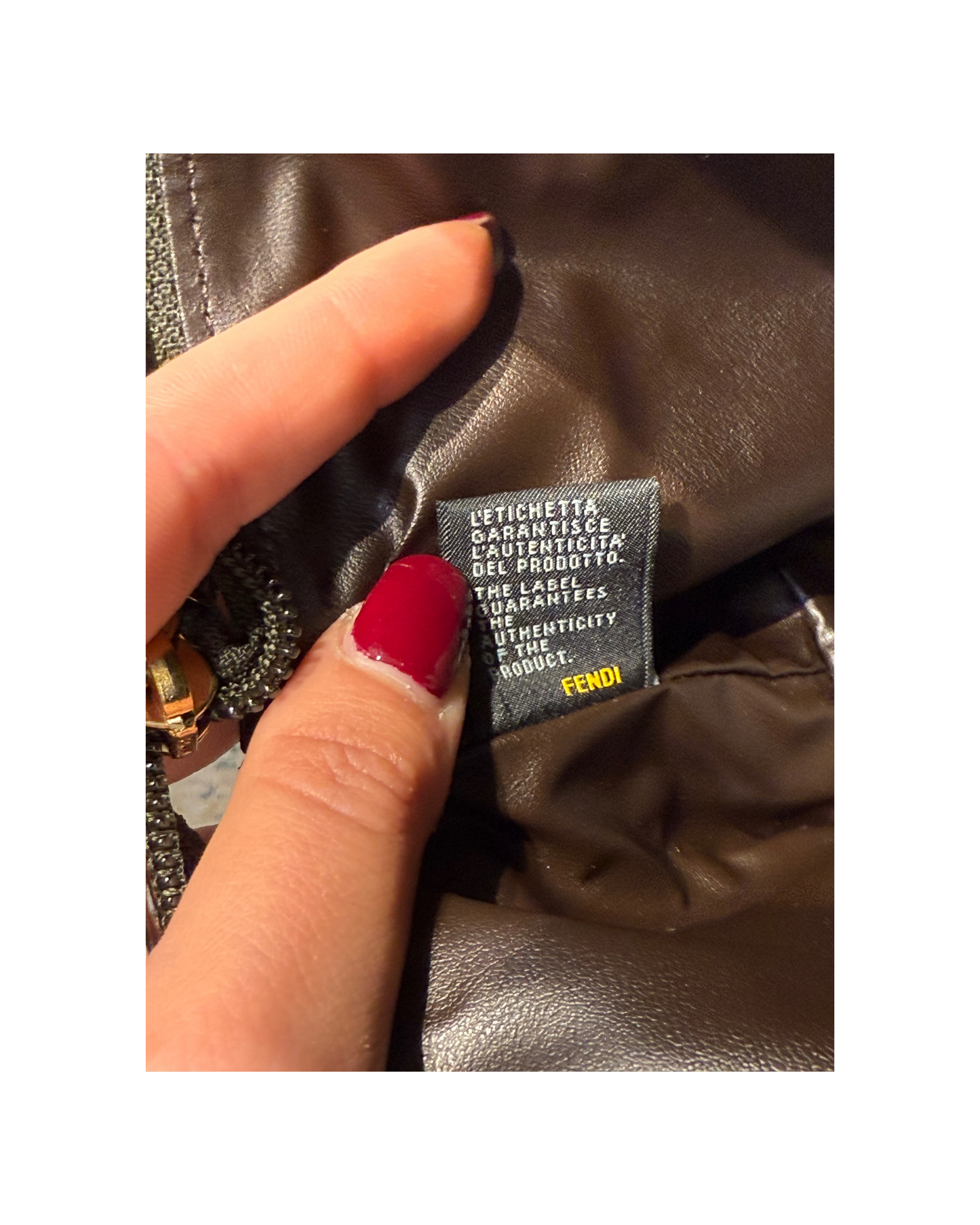 POCHETTE FENDI ZUCCHINA