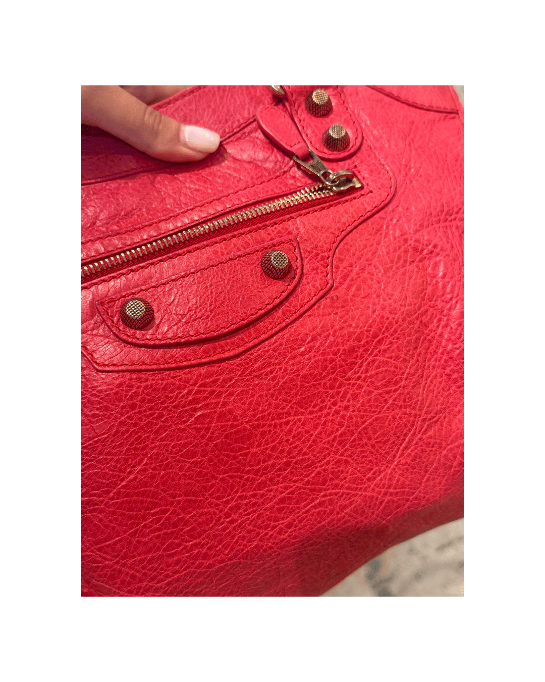 BALENCIAGA CITY MEDIA MAGENTA