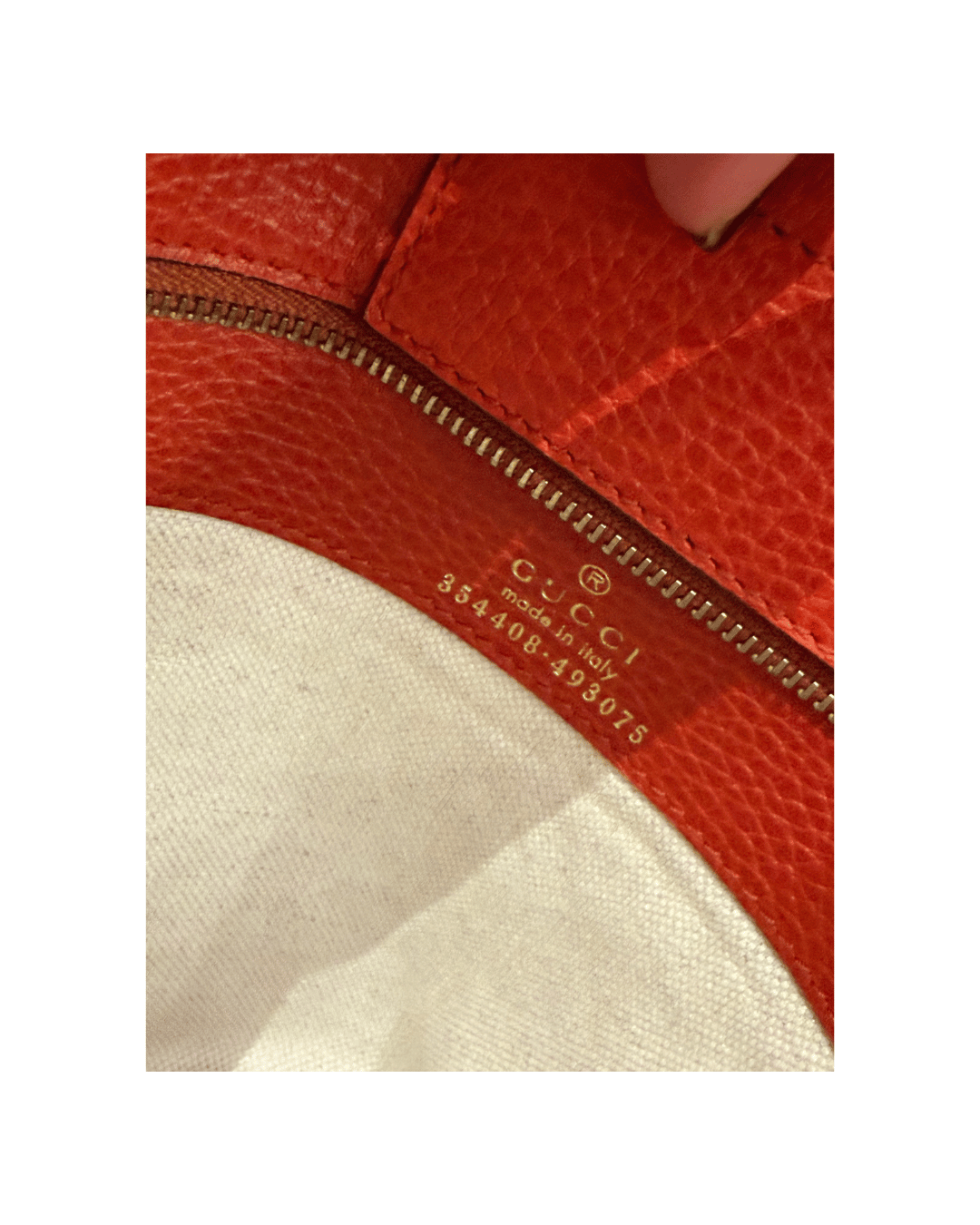 SHOPPER GUCCI SWING ROSSO/CORALLO