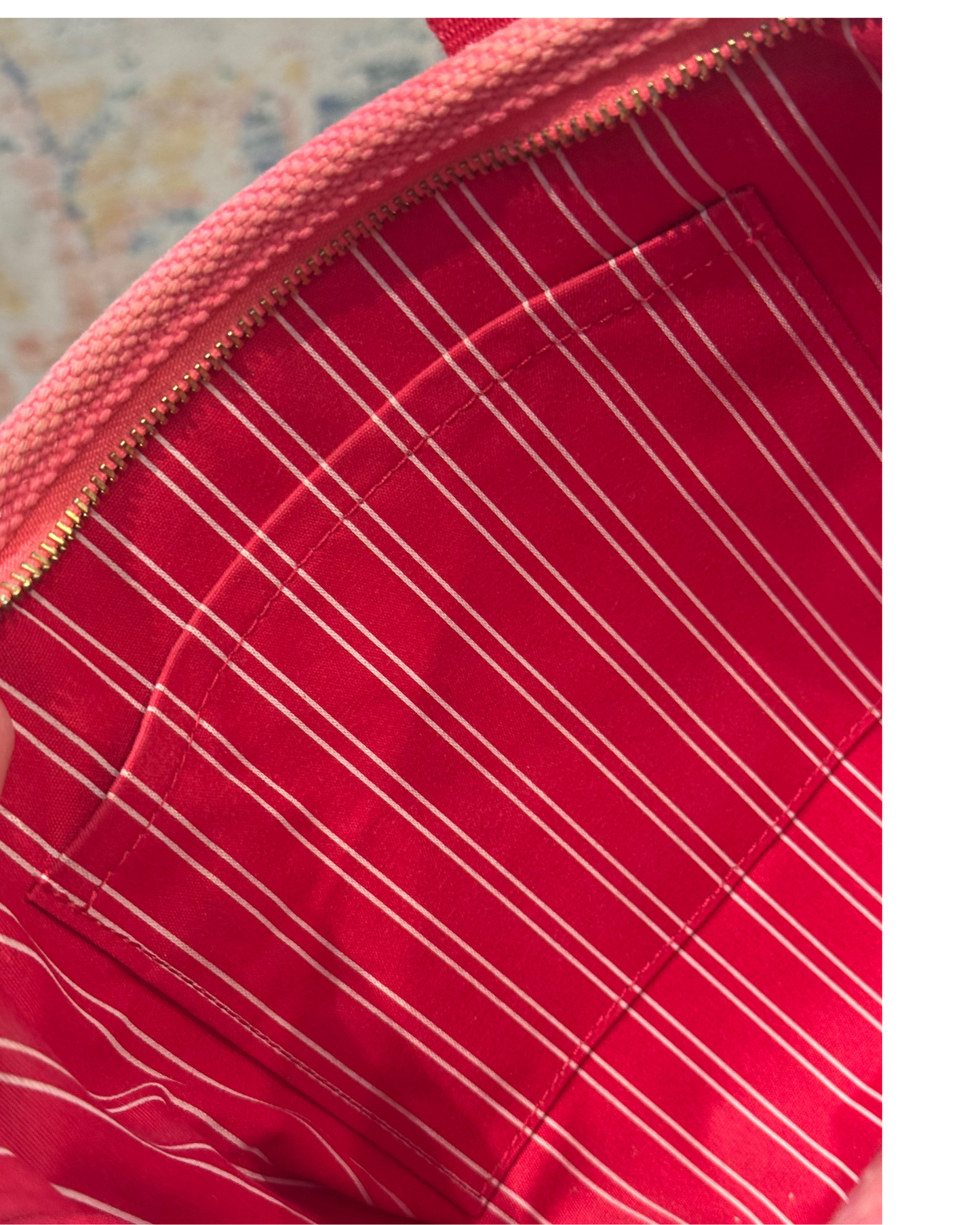 ANTIGUA CABAS LOUIS VUITTON TESSUTO ROSA
