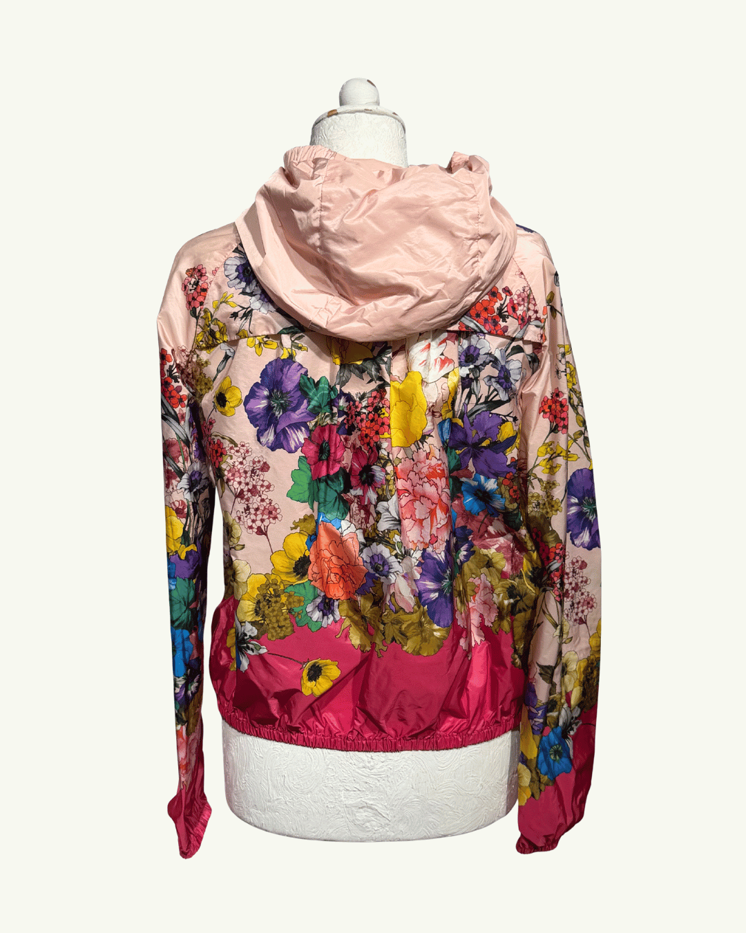 BOMBER GIACCA A VENTO MONCLER FIORI