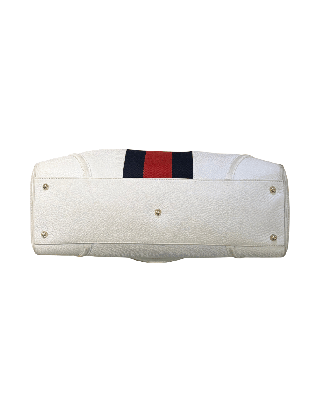 GUCCI BOSTON BLONDIE PELLE BIANCA FASCIA WEB