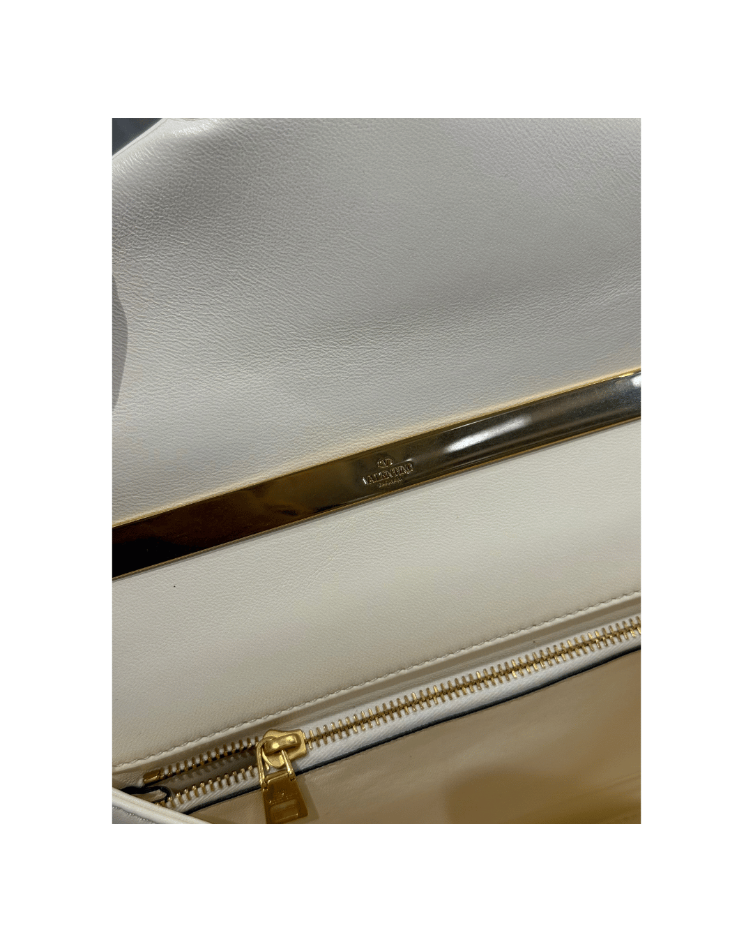 VALENTINO ONE STUD AVORIO