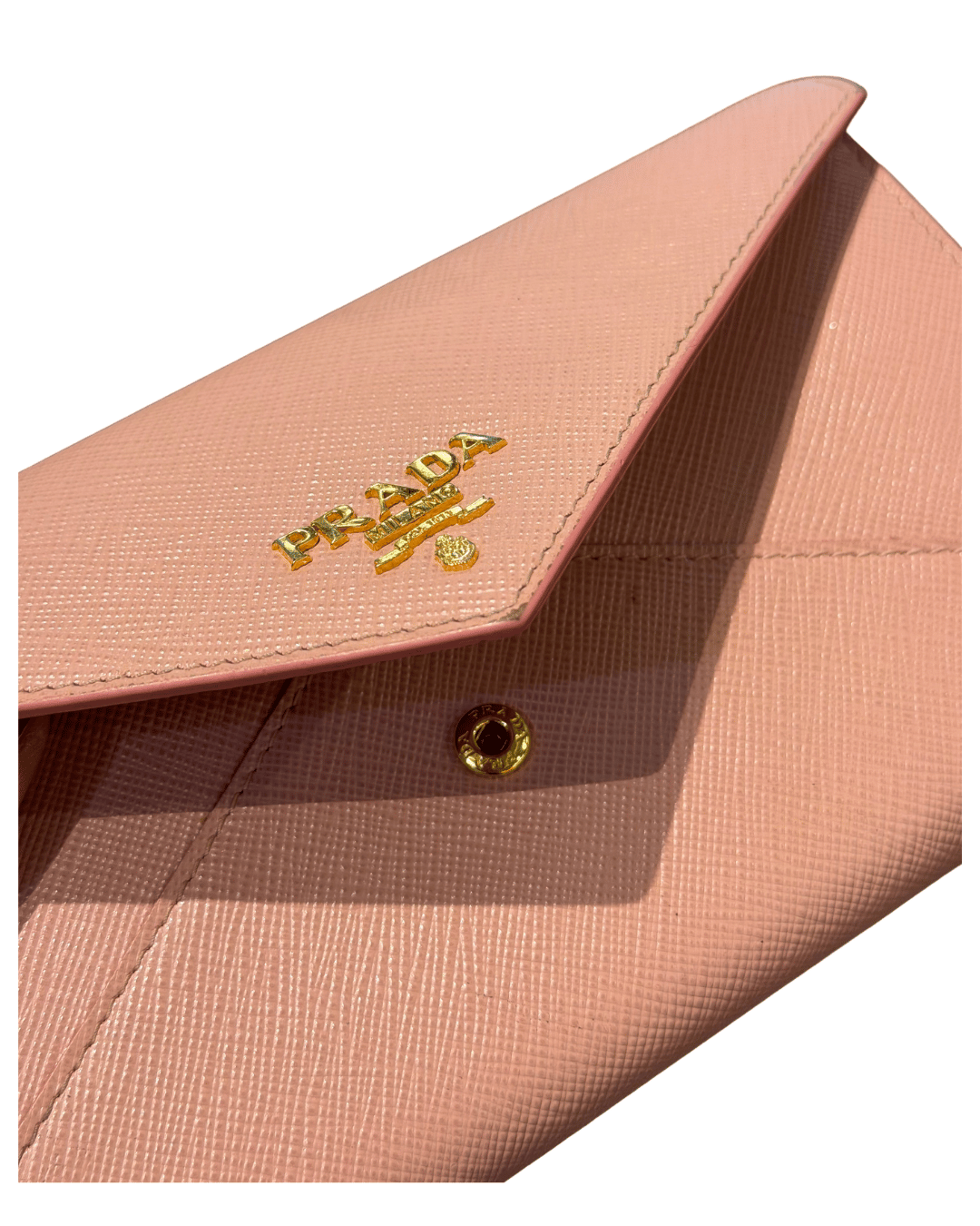 PORTAFOGLIO PRADA ROSA PELLE SAFFIANO