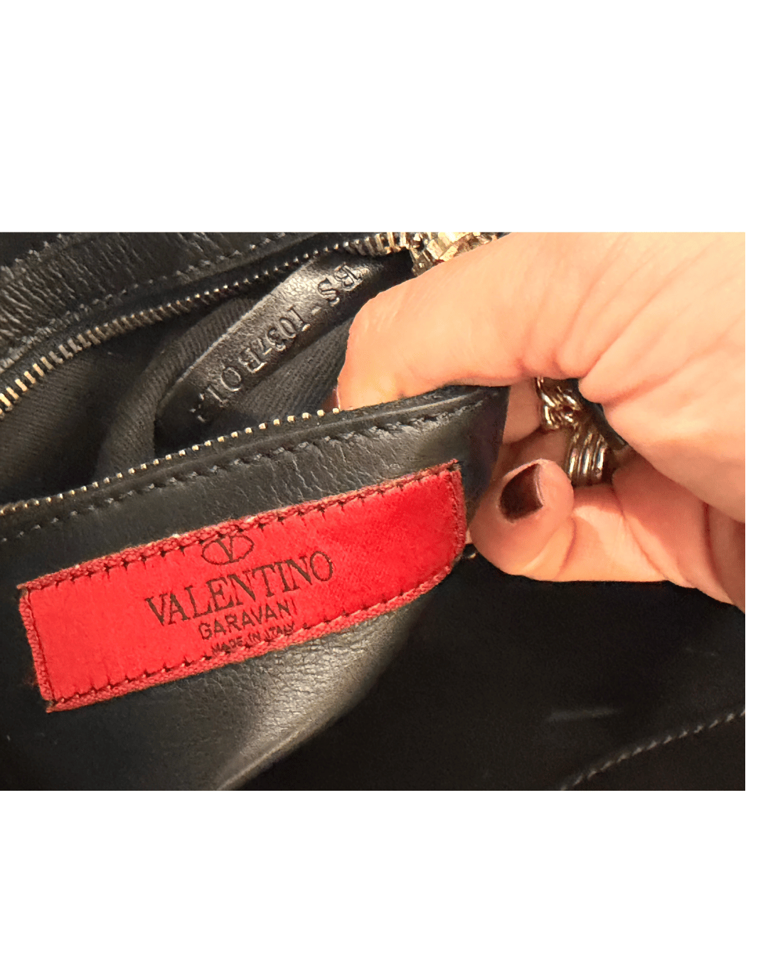 VALENTINO ROCKSTUD SMALL NERA