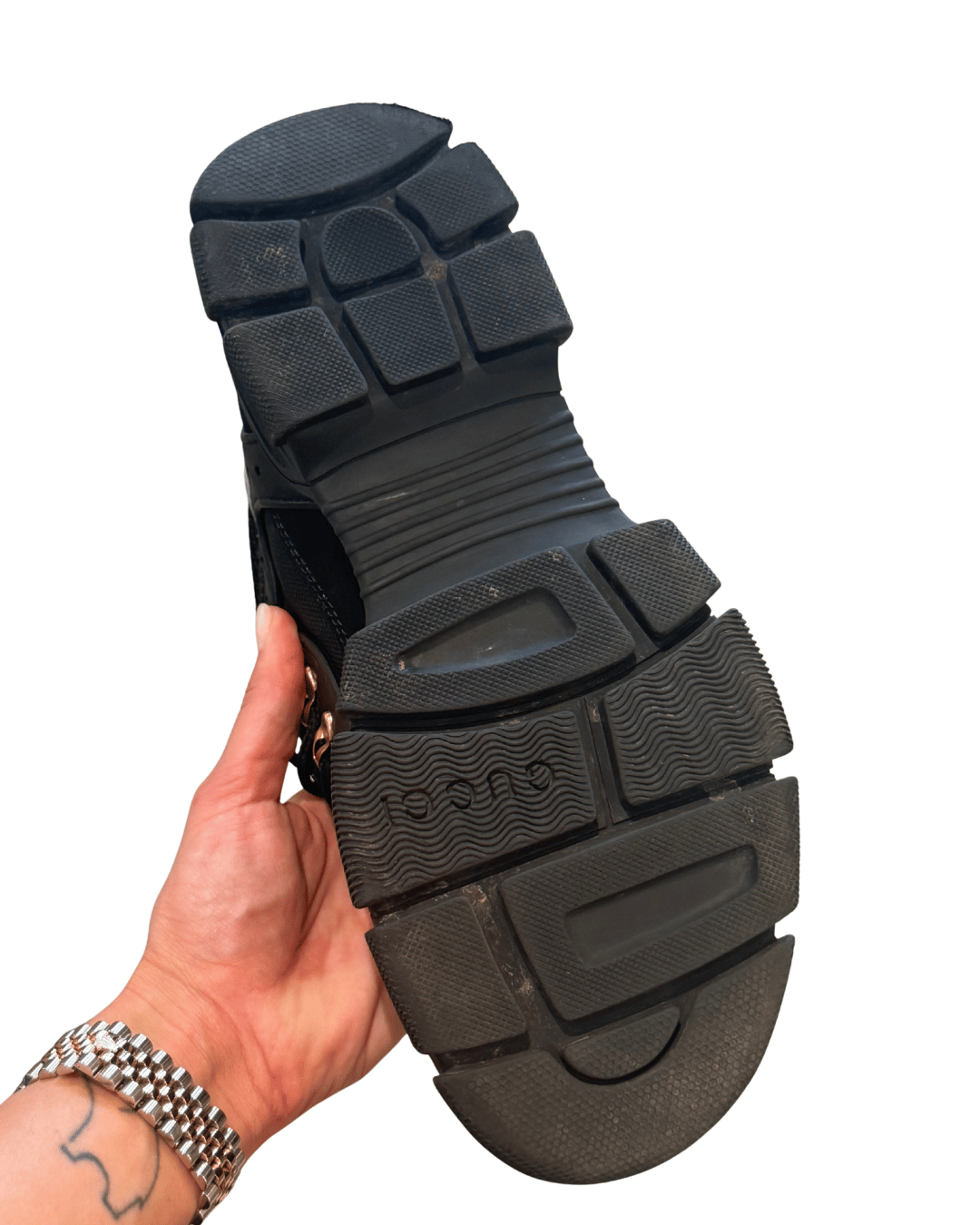 SNEAKERS GUCCI NERE FLASHTRACK Nr 40