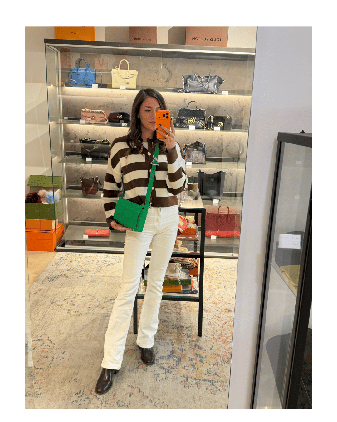 CASSETTE VERDE BOTTEGA VENETA