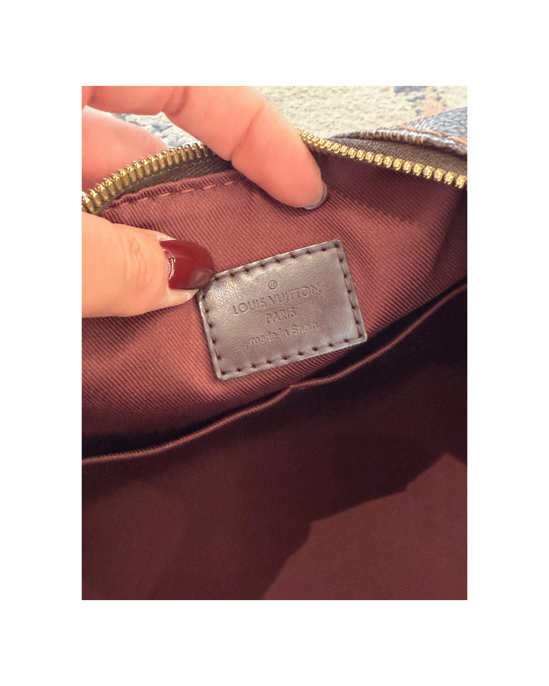 LYMINGTON LOUIS VUITTON DAMIER EBENE