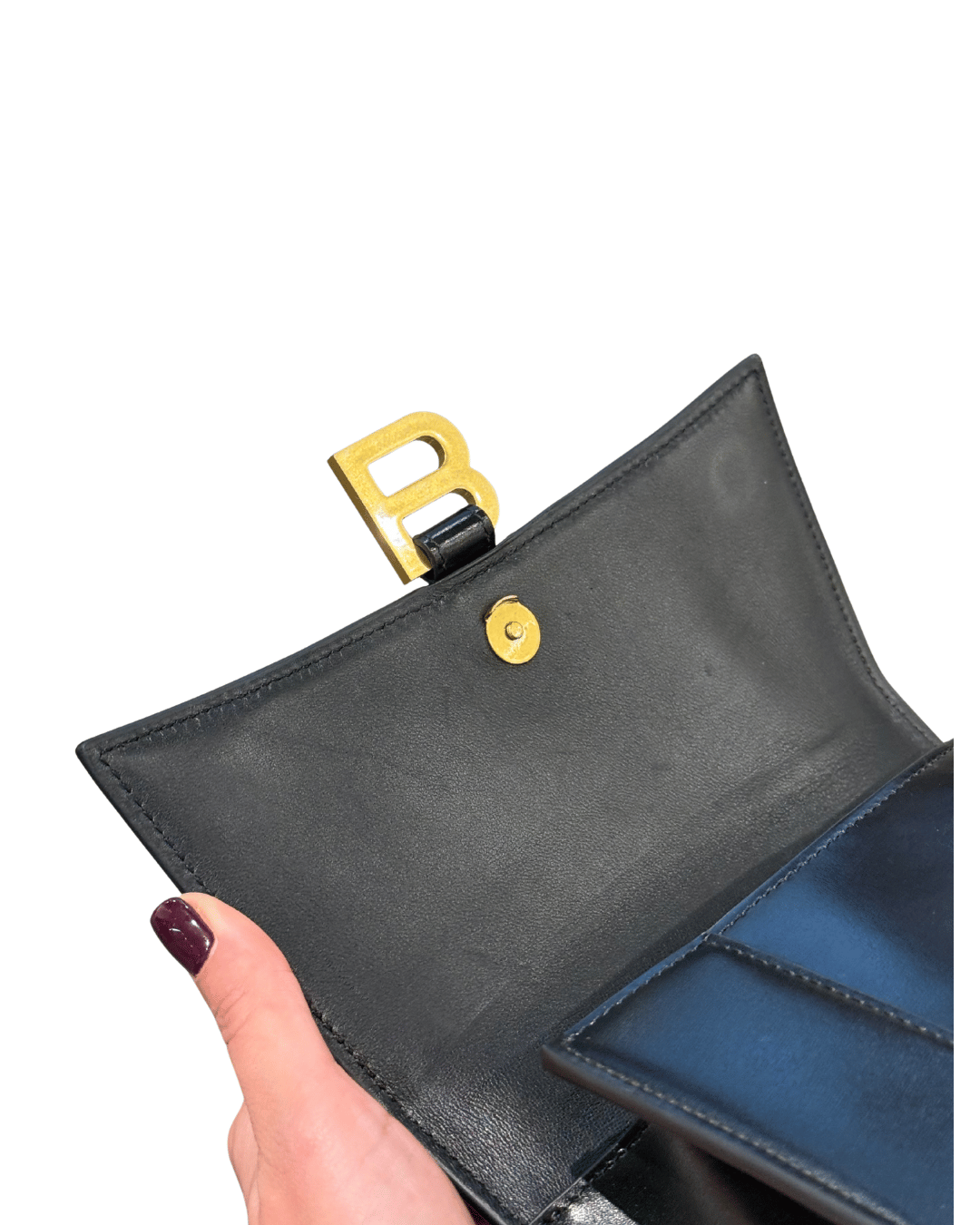 HOURGLASS SMALL BALENCIAGA NERA