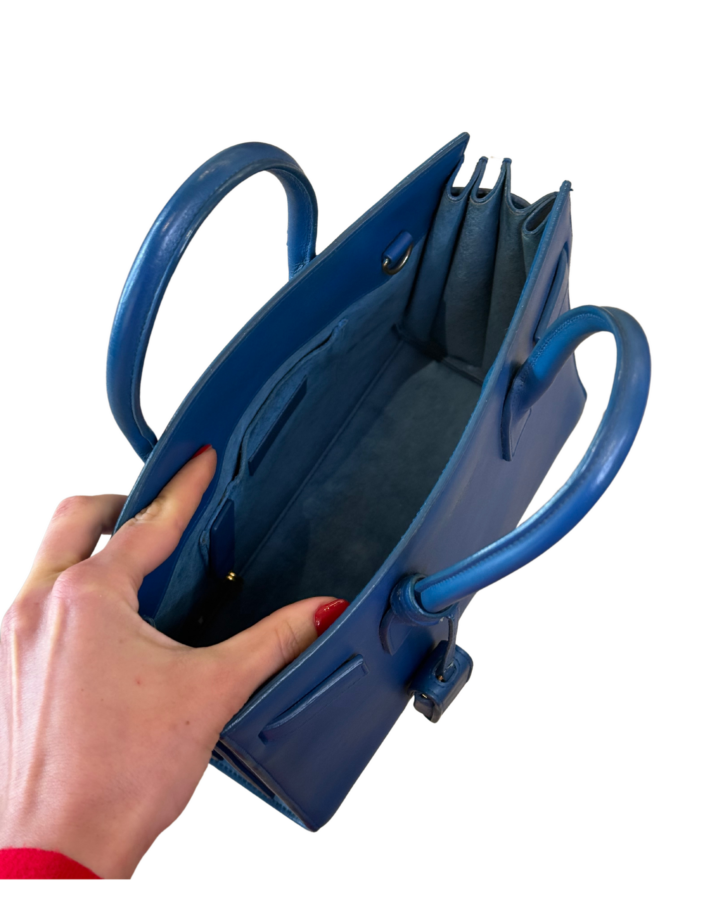SAC DE JOUR SMALL BLU YSL