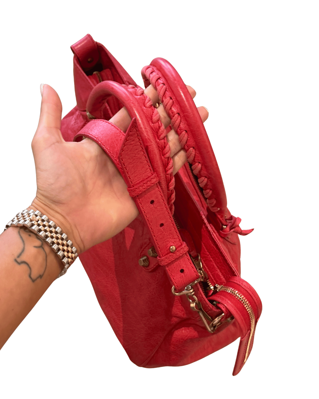 BALENCIAGA CITY MEDIA MAGENTA