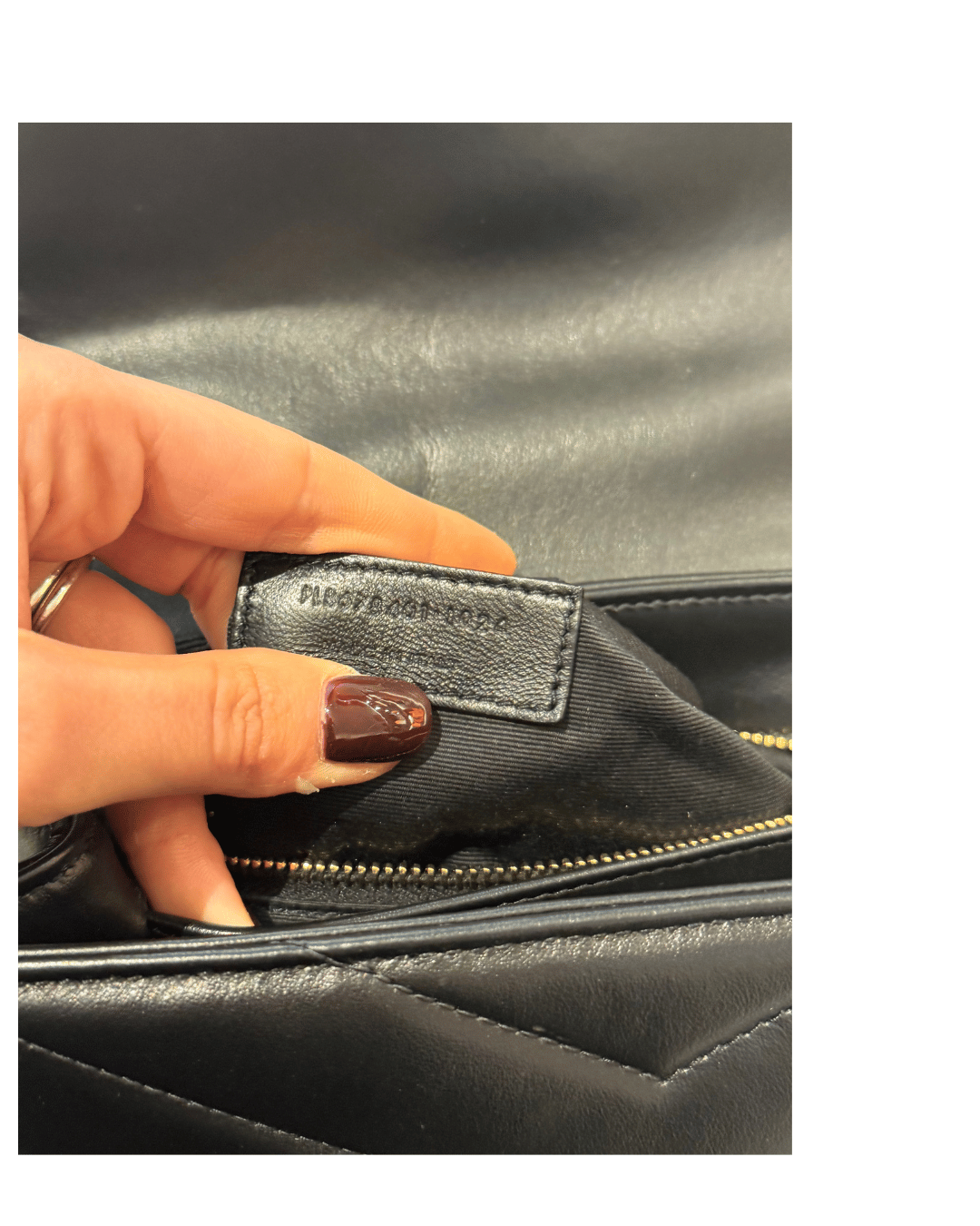 LOULOU TOY YSL NERA HARDWARE DORATO