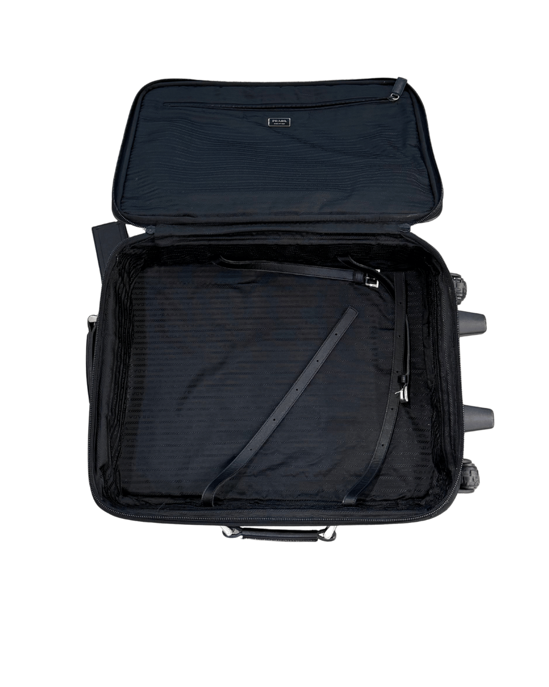 TROLLEY PRADA TESSUTO TECNICO NERO