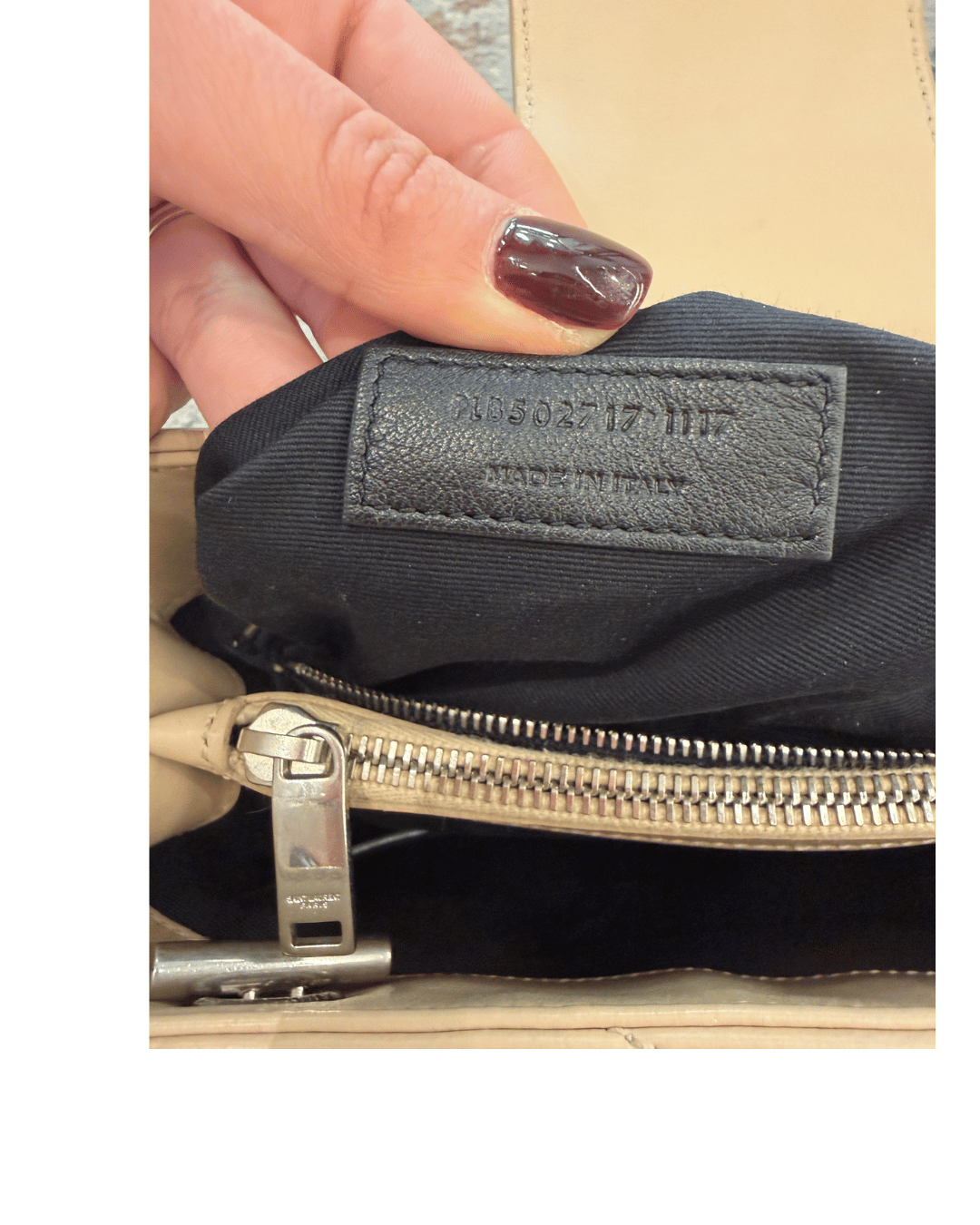 LOULOU SHOPPING BAG YSL COLOR NUDE
