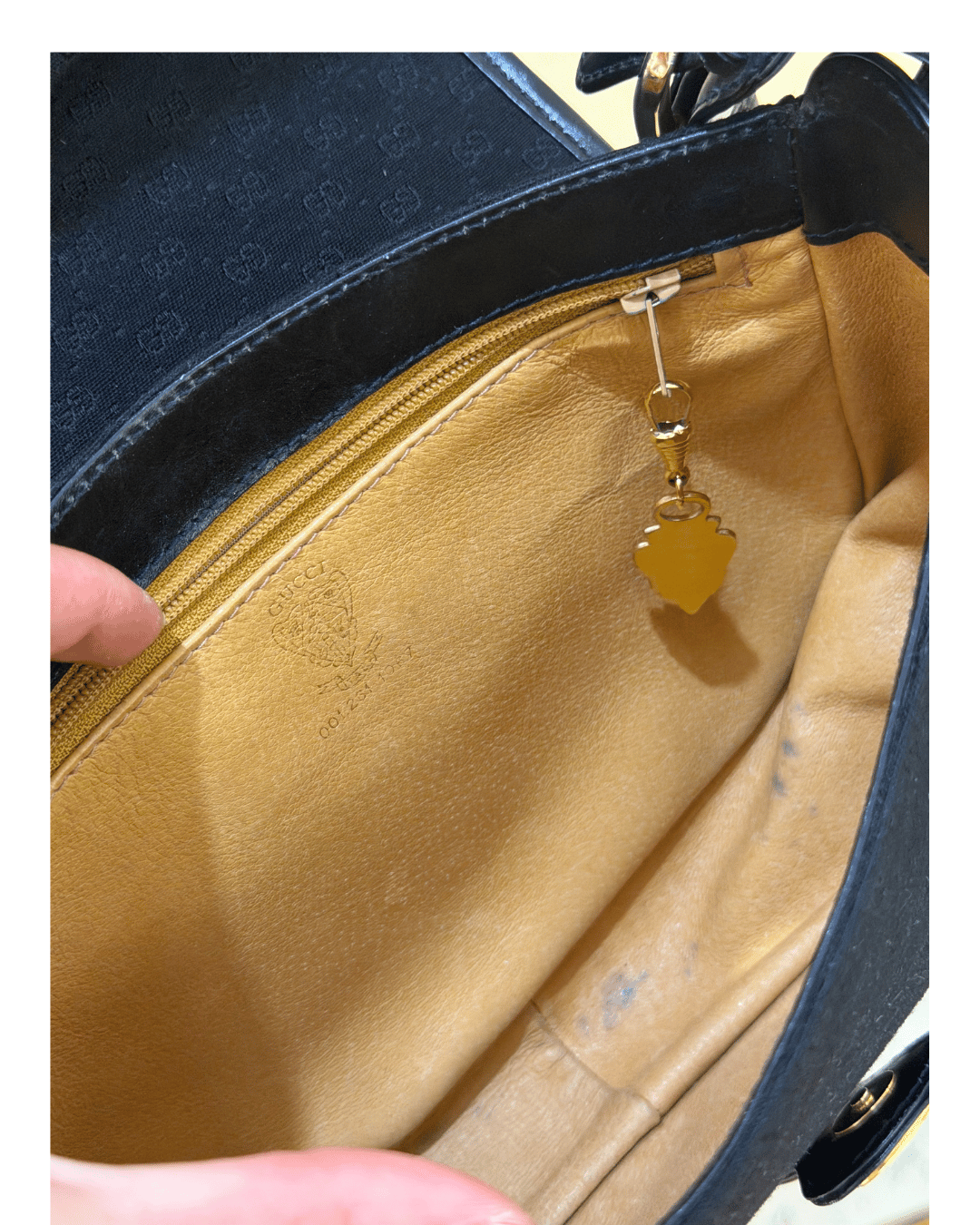 TRACOLLA GUCCI VINTAGE NERA