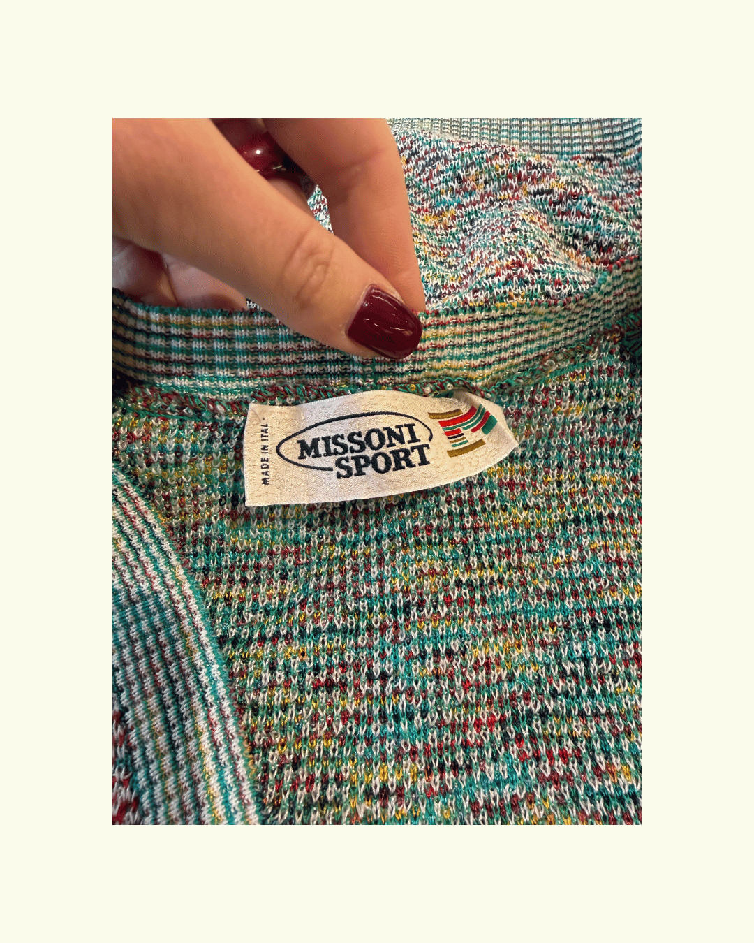 CARDIGAN MISSONI MULTICOLOR Tg 44