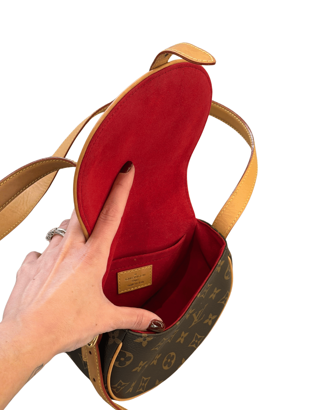 TAMBOURIN LOUIS VUITTON MONOGRAM TRACOLLA