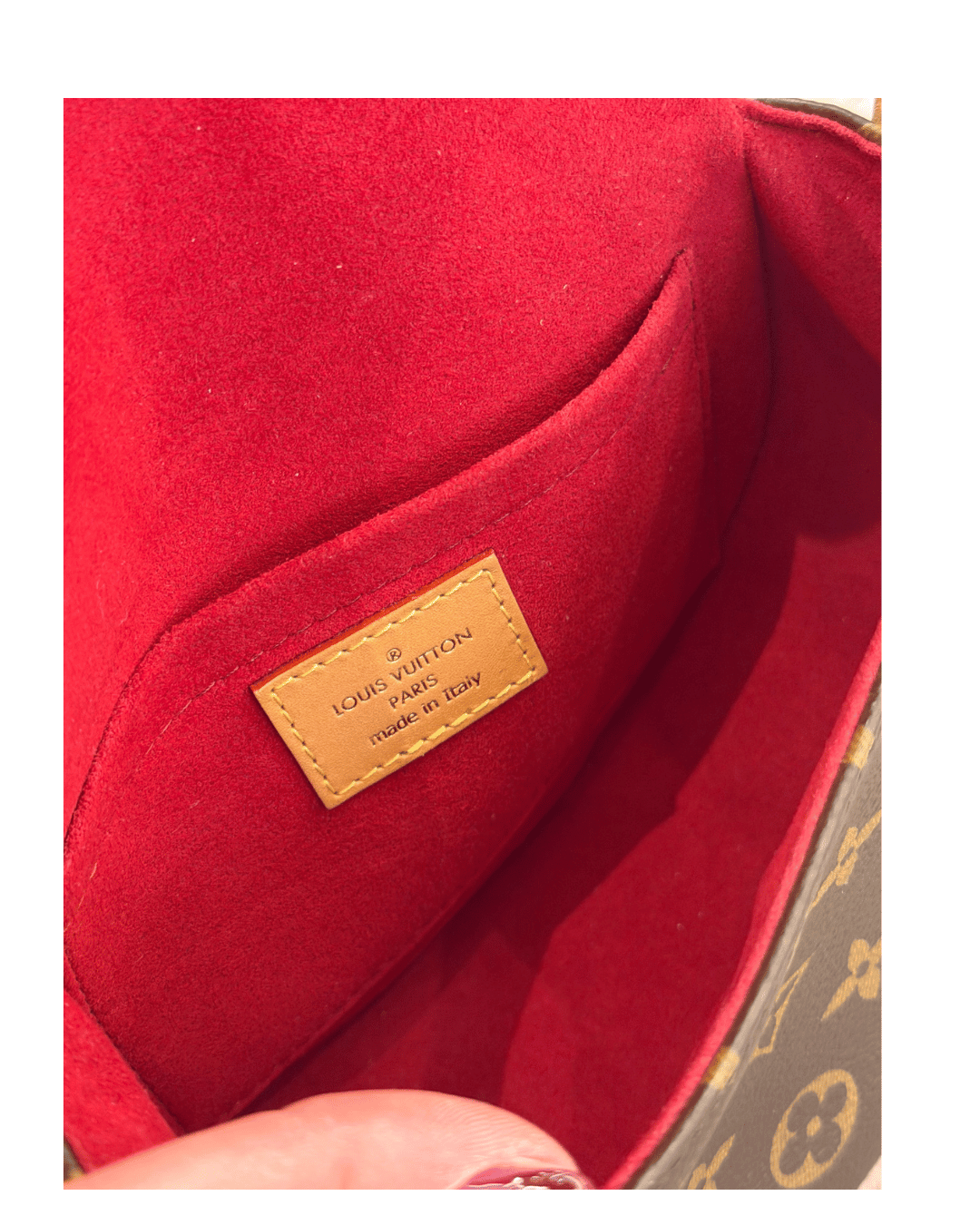 TAMBOURIN LOUIS VUITTON MONOGRAM TRACOLLA