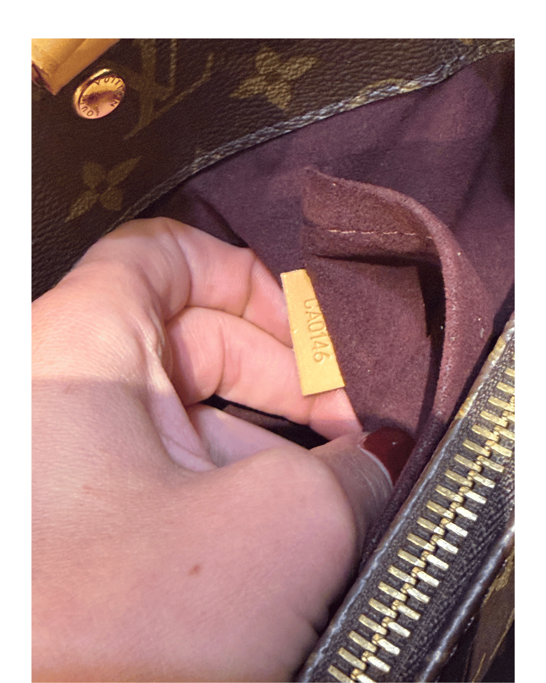 MONTAIGNE MM LOUIS VUITTON MONOGRAM