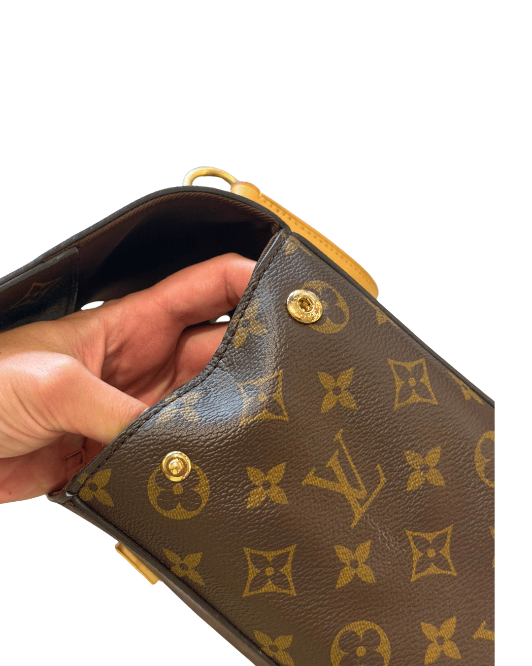 CLUNY MM LOUIS VUITTON TRACOLLA BICOLORE