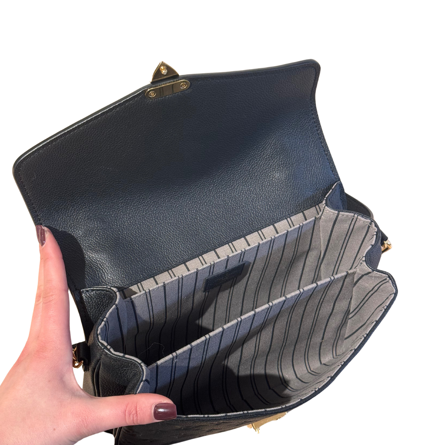 METIS LOUIS VUITTON PELLE EMPREINTE NERA