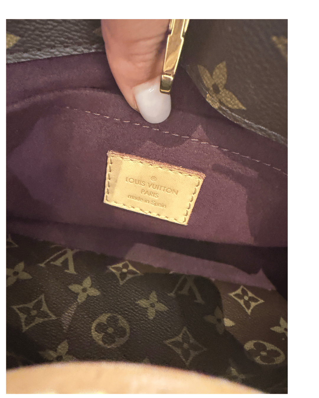 MONTAIGNE BB LOUIS VUITTON MONOGRAM