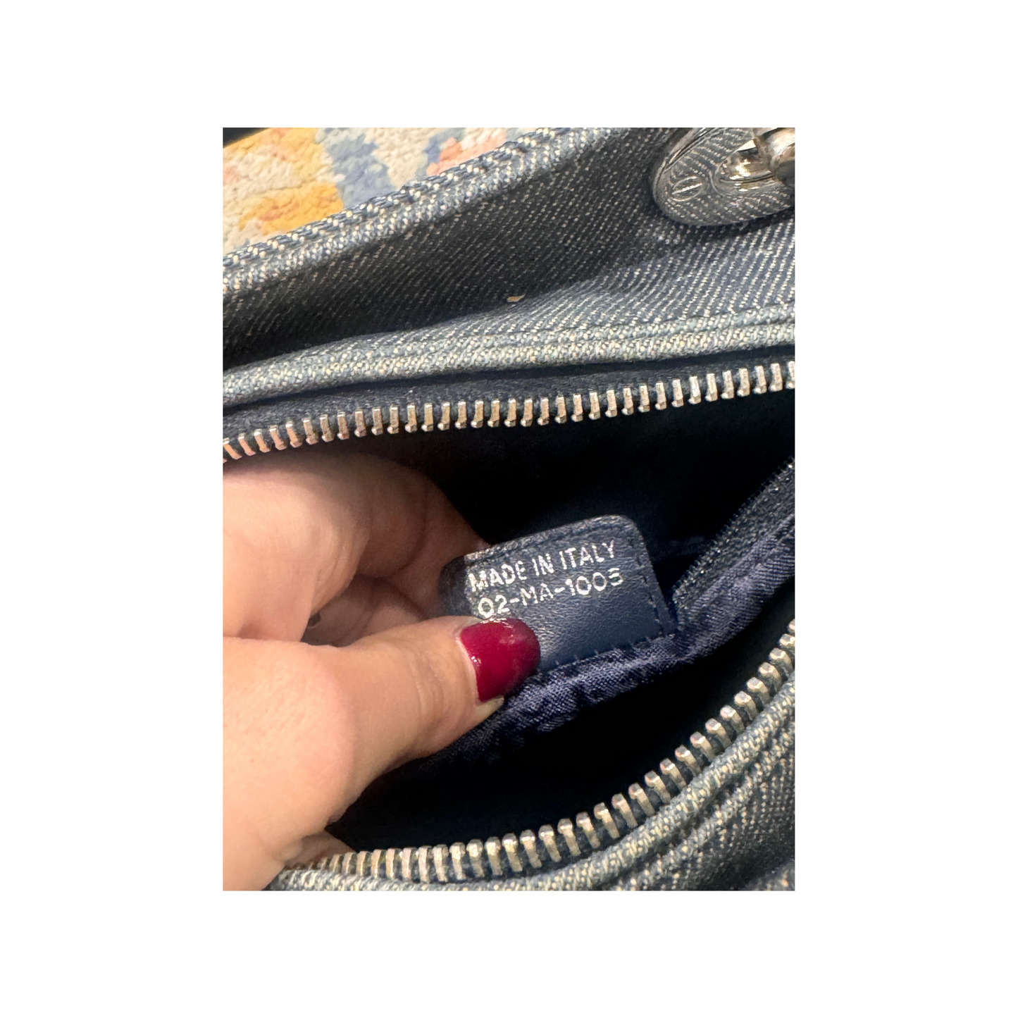 LADY DIOR MEDIA DENIM