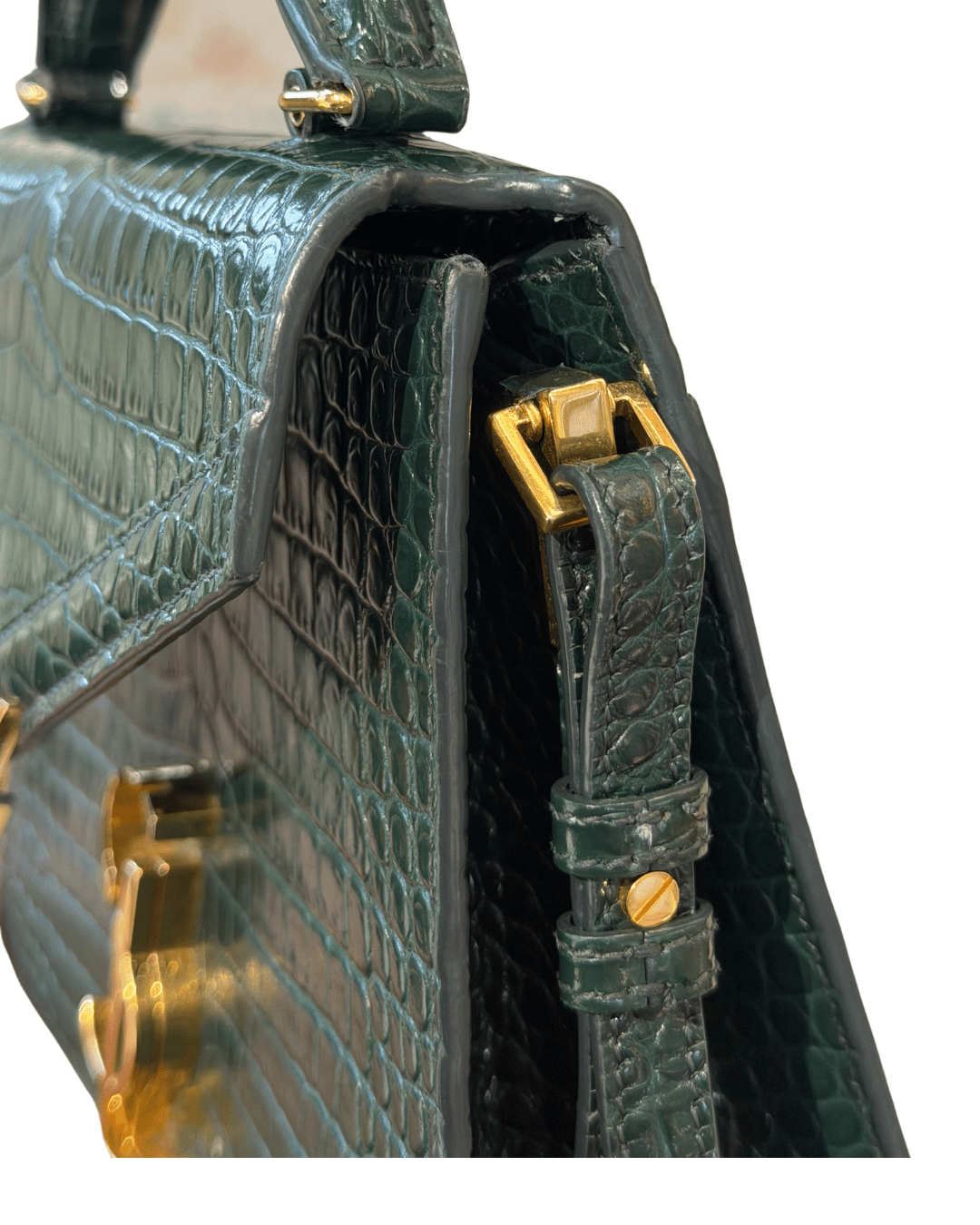 CASSANDRA YSL STAMPA COCCO VERDE