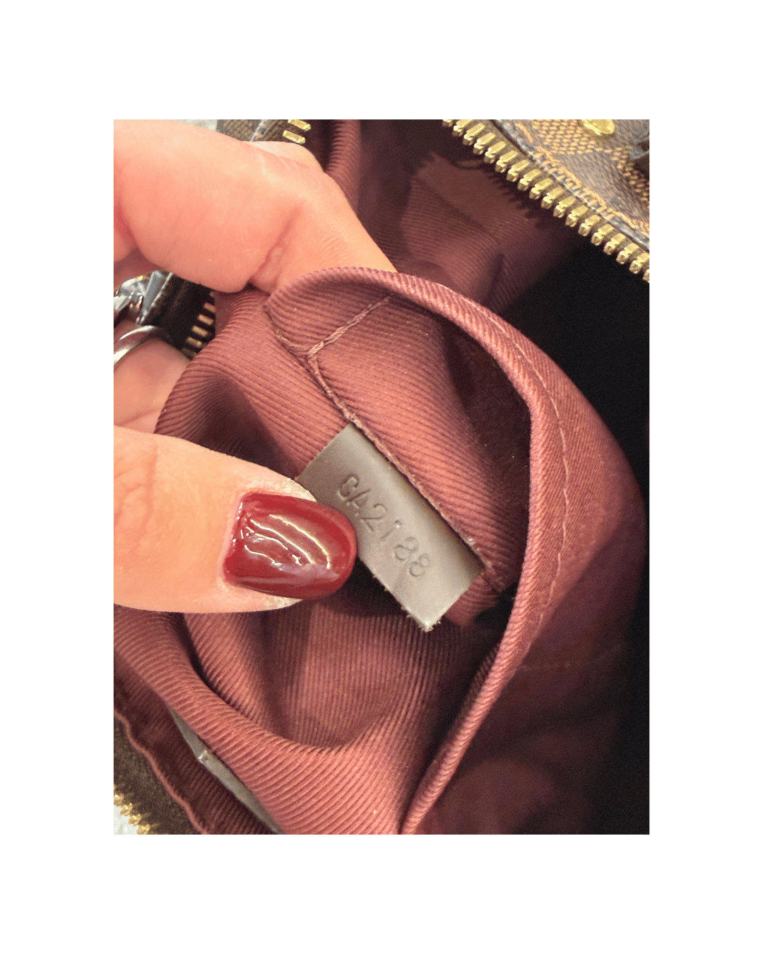 LYMINGTON LOUIS VUITTON DAMIER EBENE