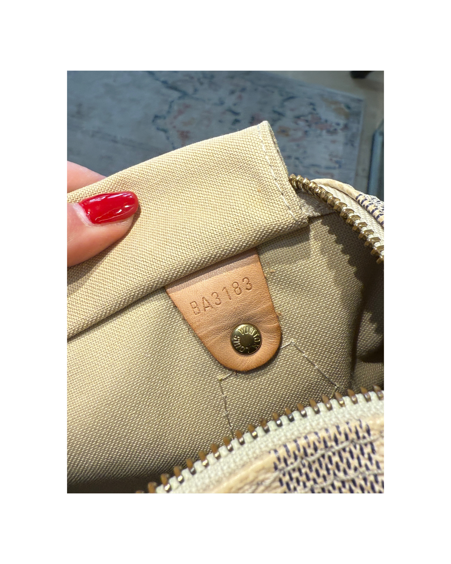 SPEEDY 30 DAMIER AZUR