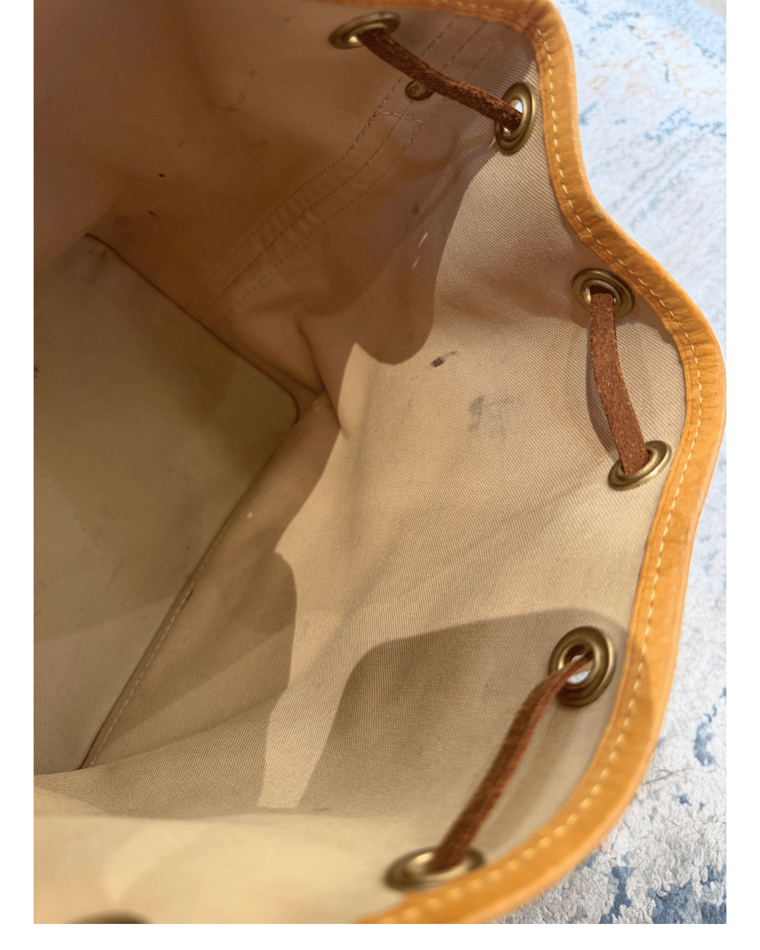 NOE BB LOUIS VUITTON DAMIER AZUR