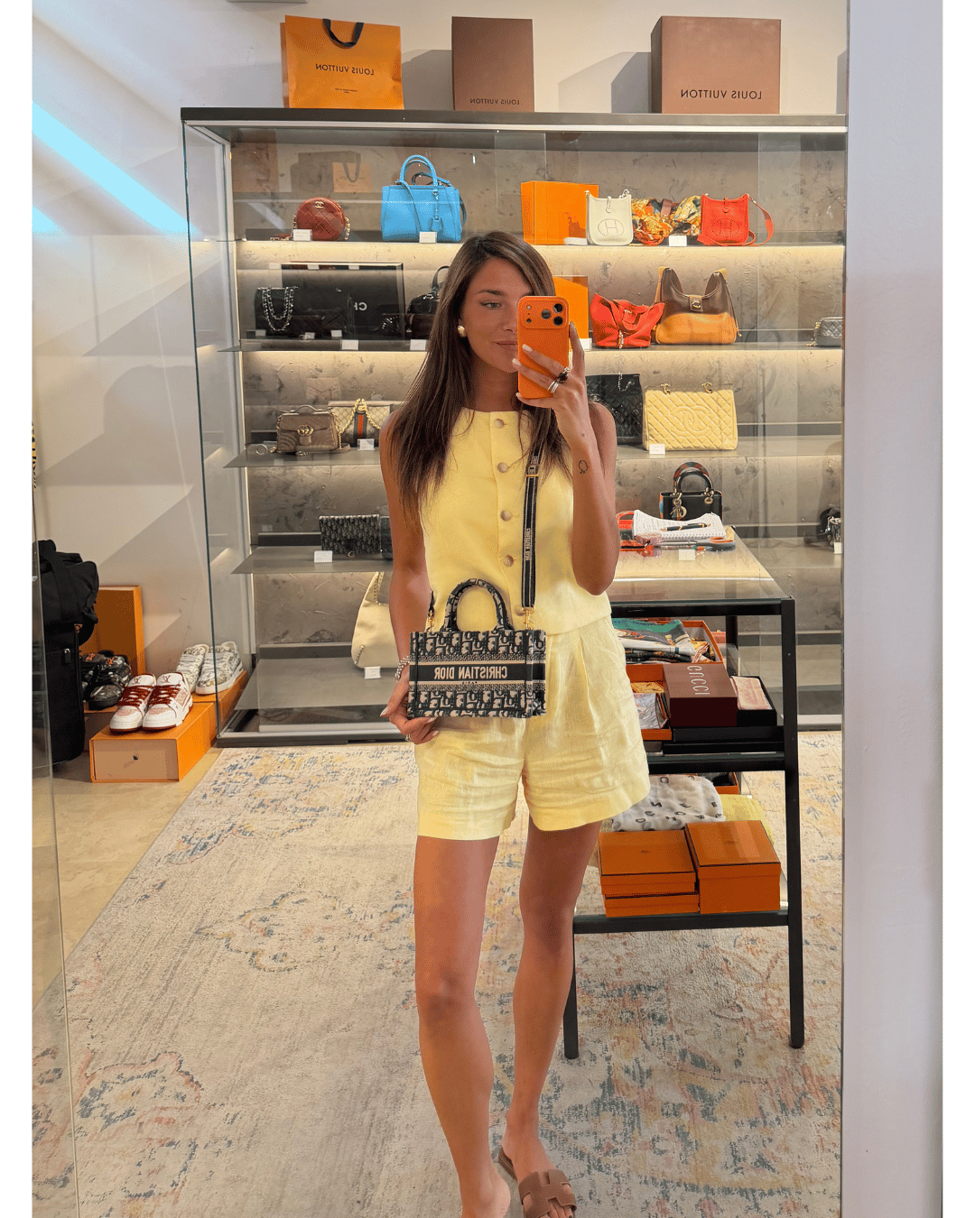 DIOR MINI BOOKTOTE CON TRACOLLA