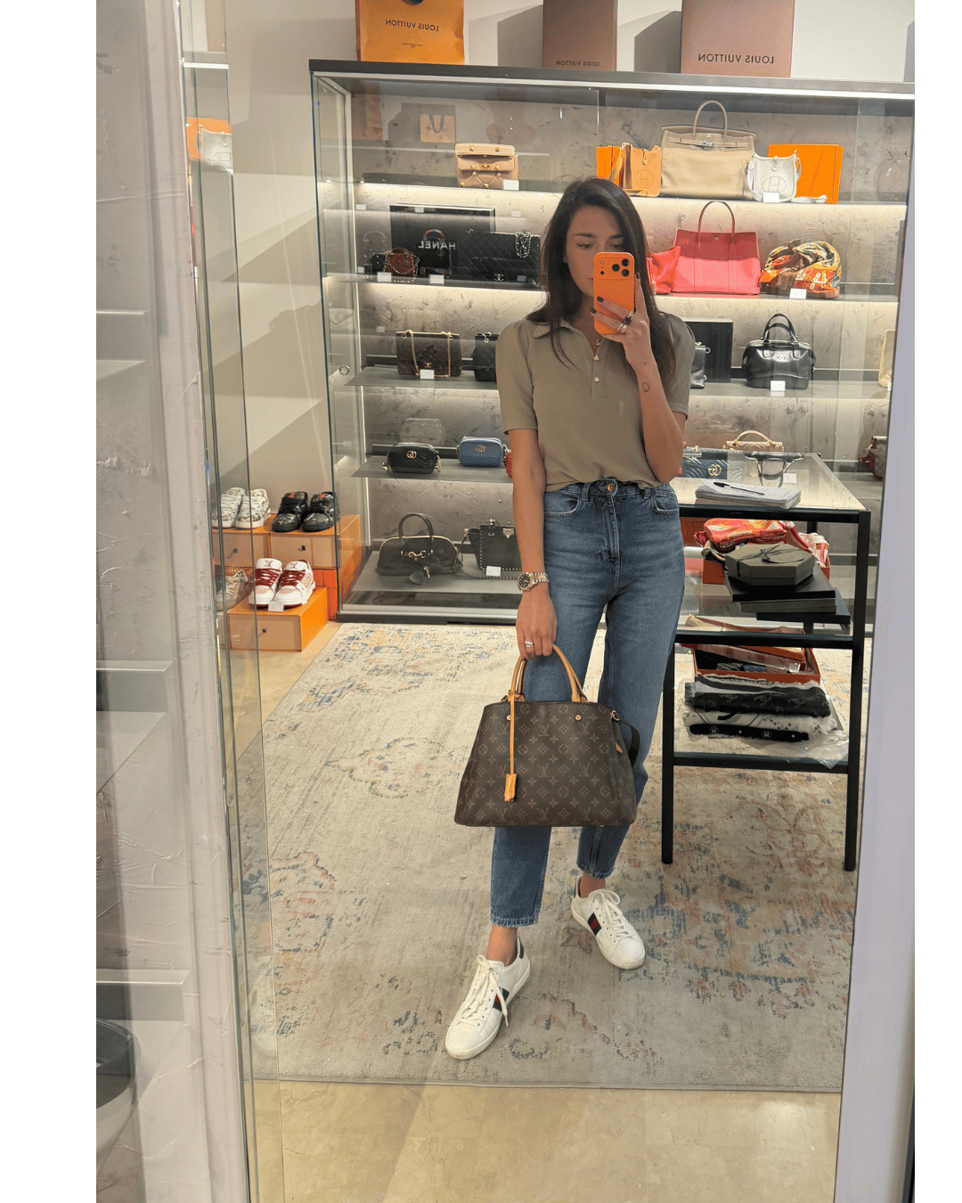 MONTAIGNE MM LOUIS VUITTON MONOGRAM