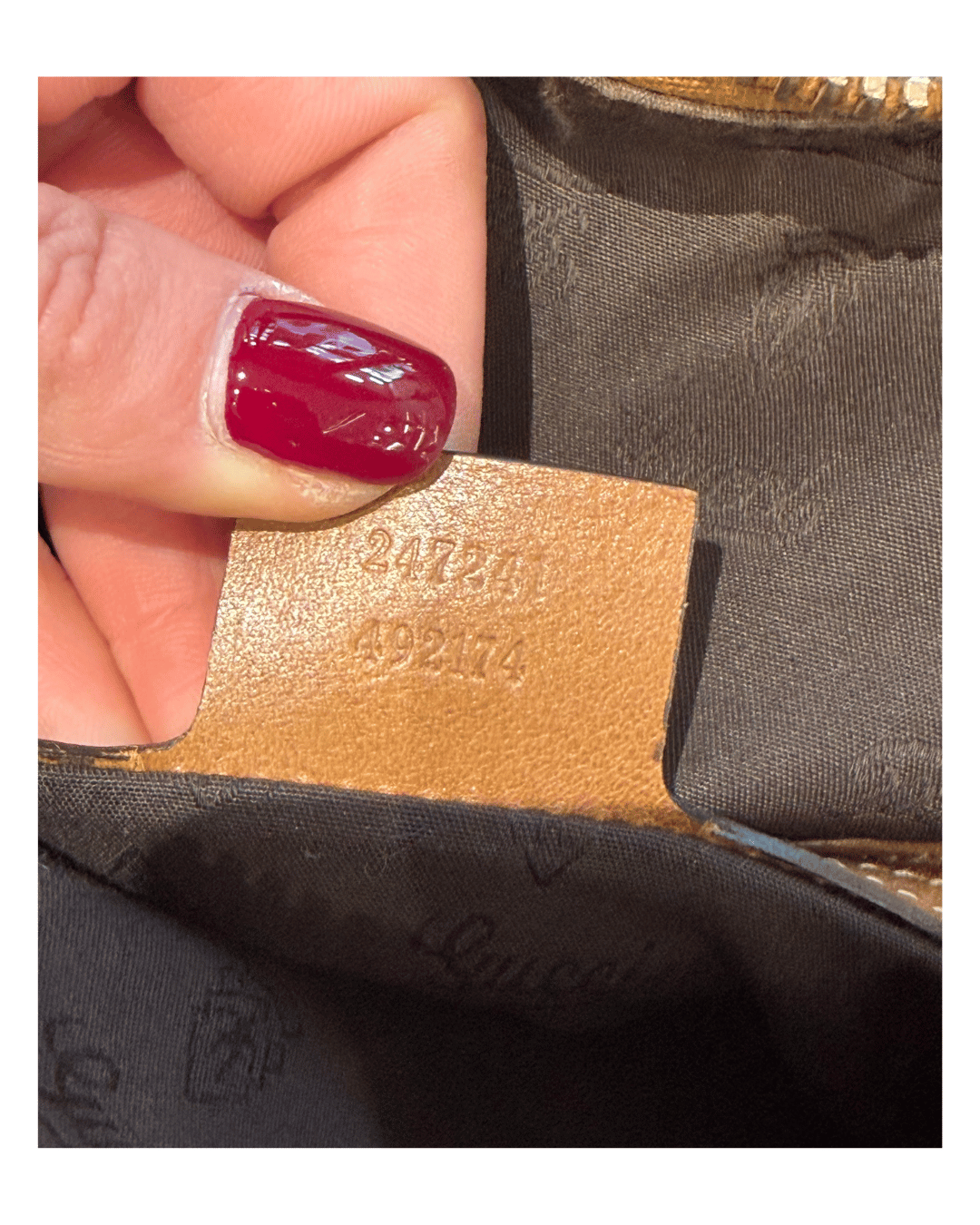BORSA GUCCI GG SUPREME CON RIFINITURE CUOIO E TRACOLLA