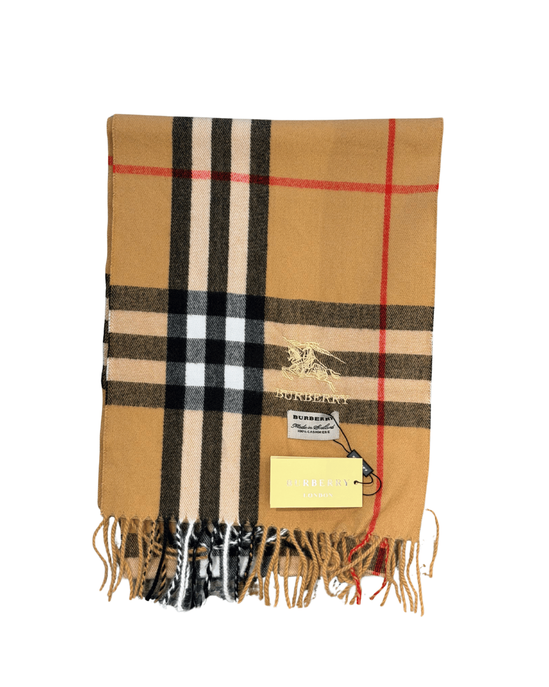 SCIARPA BURBERRY 100% CASHMERE