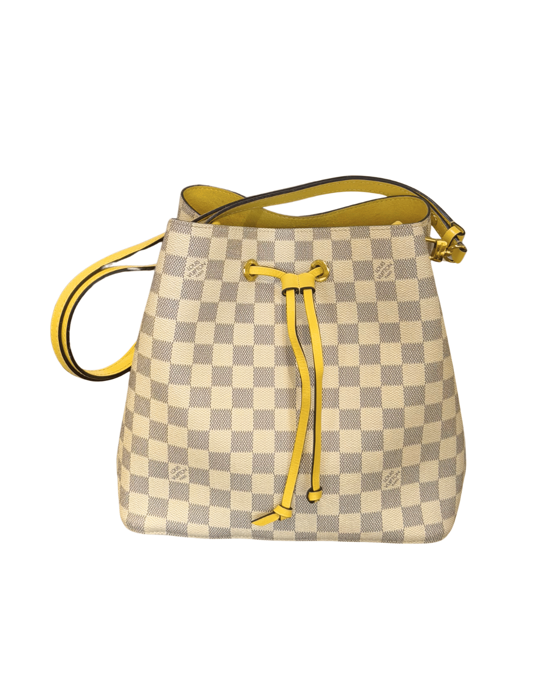 NEONOE LOUIS VUITTON DAMIER AZUR RIFINITURE GIALLE