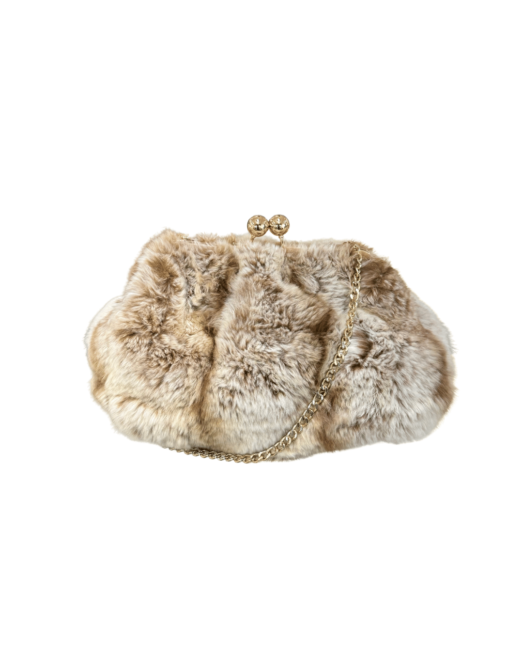 POUCH IN VERA PELLICCIA