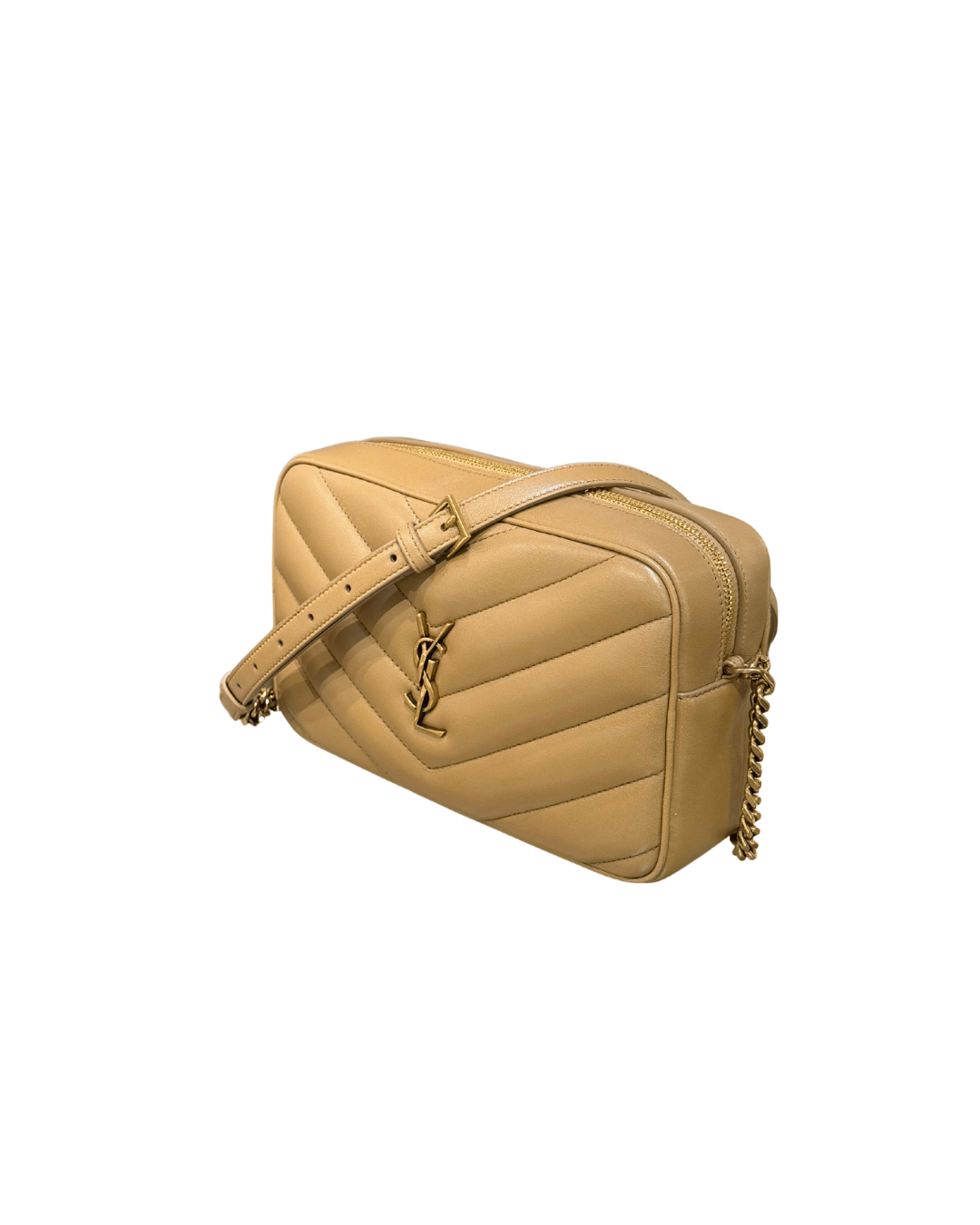 CAMERA BAG YSL COLOR CAMMELLO