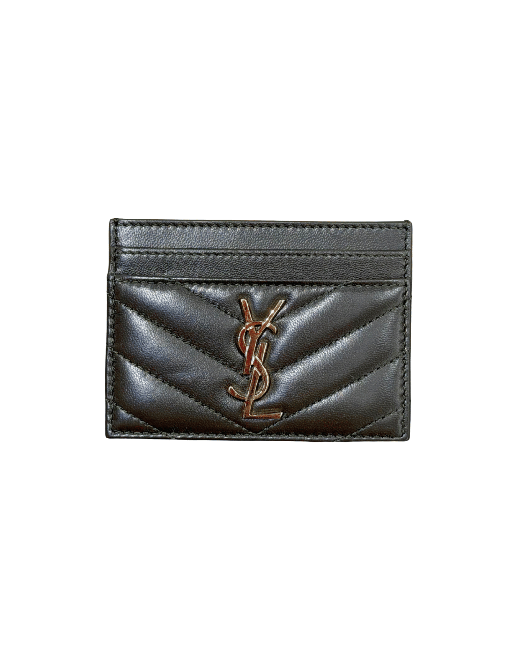 PORTACARTE CASSANDRA YSL FANGO/VERDE
