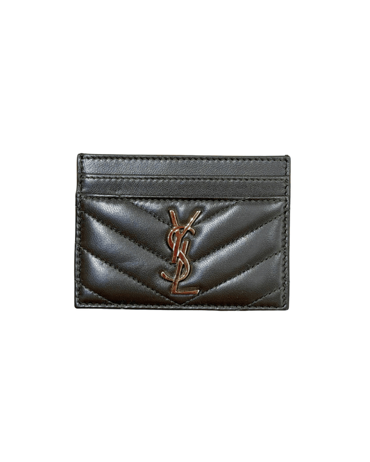 PORTACARTE CASSANDRA YSL FANGO/VERDE