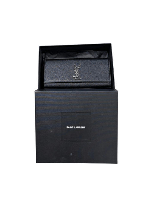 POCHETTE KATE A MANO PELLE NERA YSL