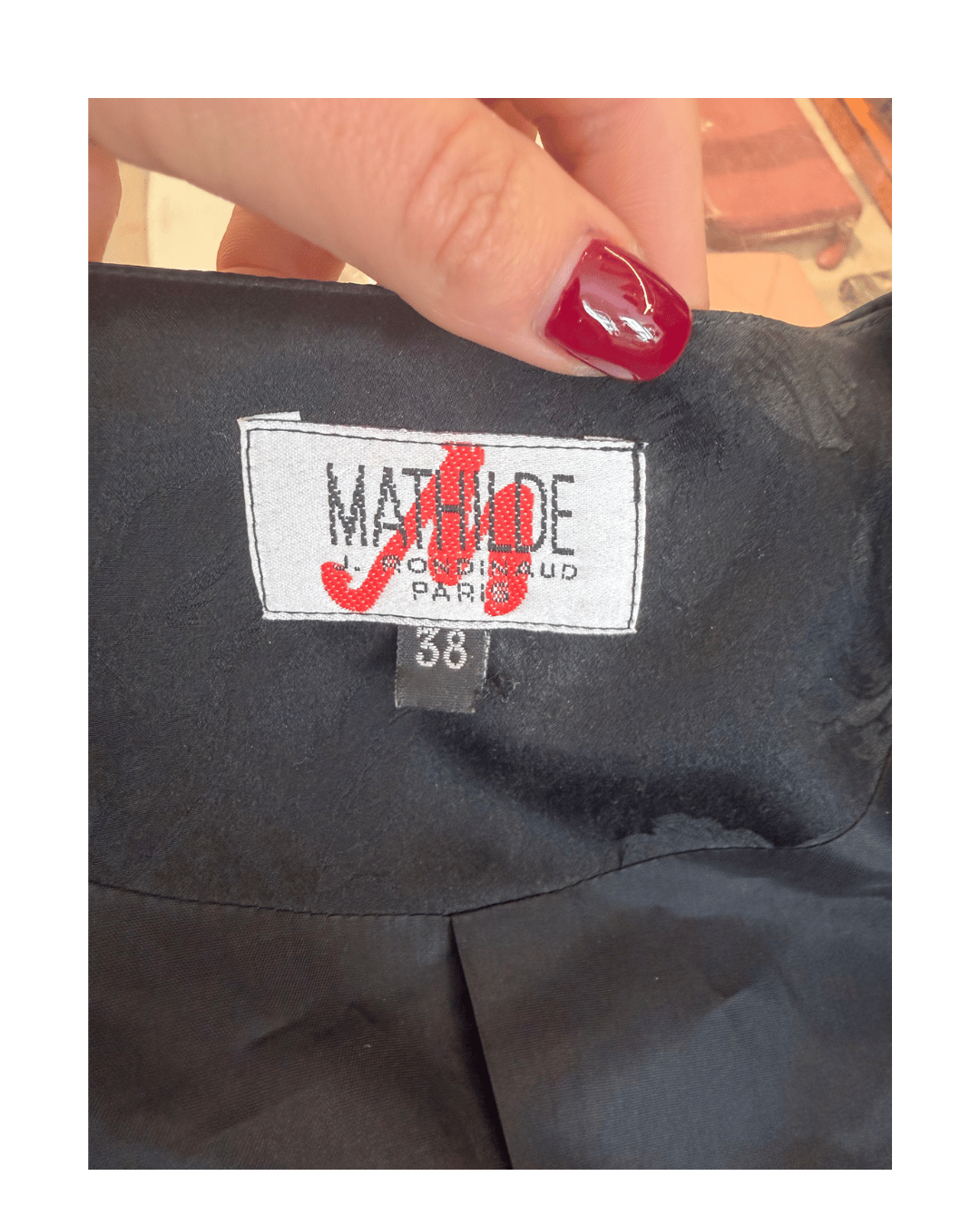 GIACCA IN SETA NERA CON LAVORAZIONE JACQUARD Tg 42