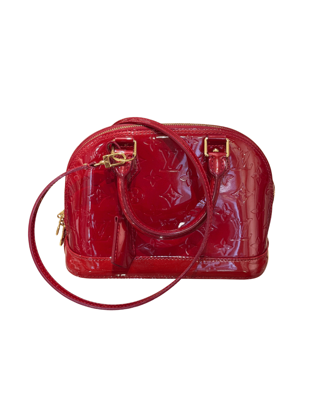 ALMA BB VERNICE ROSSA LOUIS VUITTON
