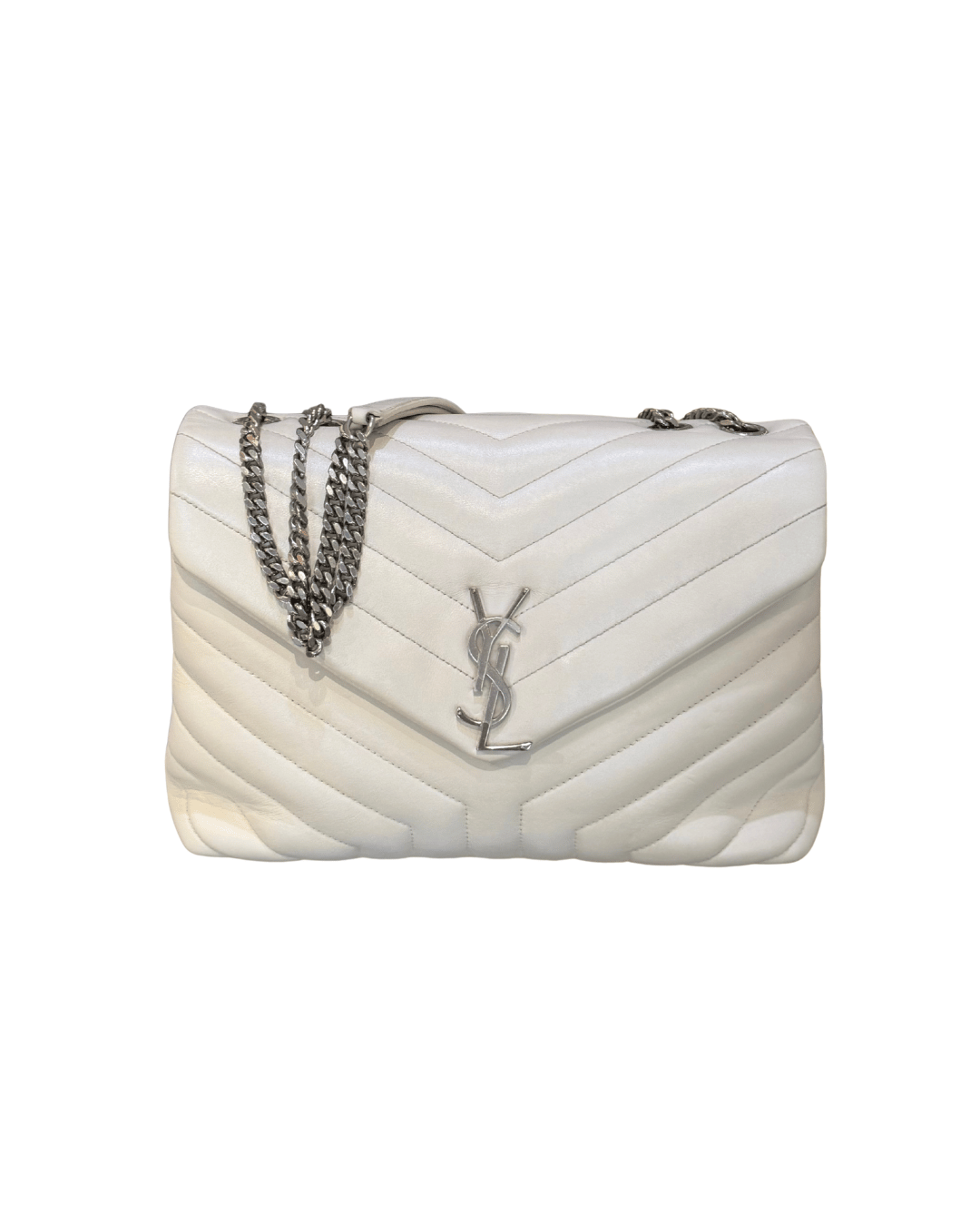 LOULOU MEDIA YSL AVORIO HARDWARE ARGENTO