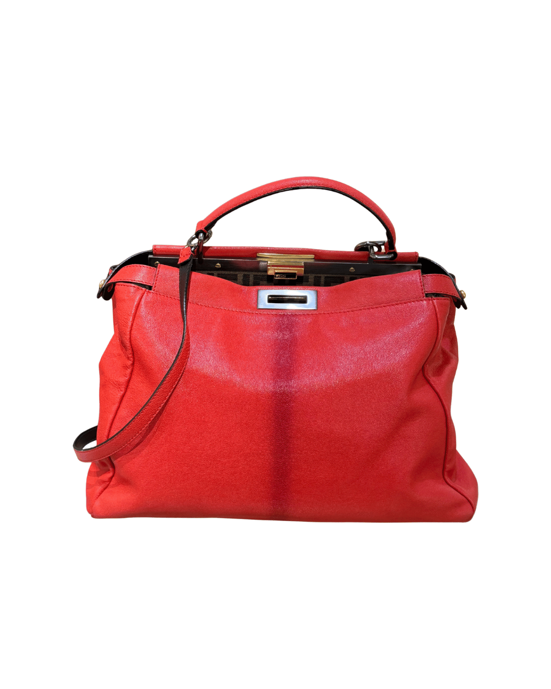 FENDI PEEKABOO CORALLO INTERNO FENDI ZUCCA