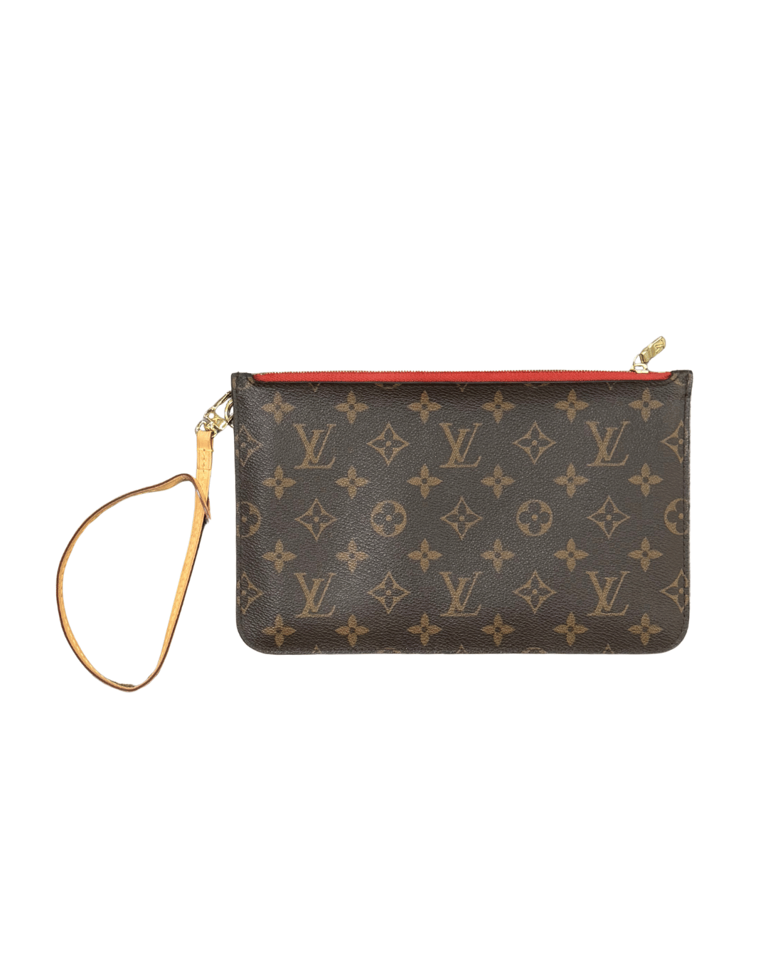 POCHETTE PIATTA LOUIS VUITTON INTERNO PEONIA