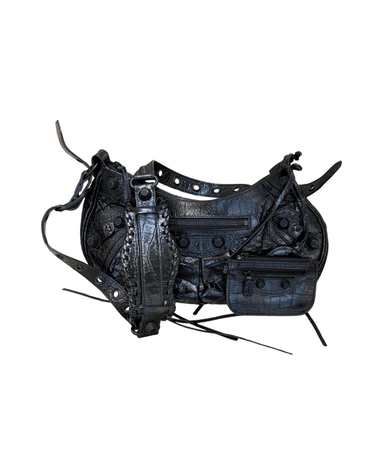 BALENCIAGA LE CAGOLE TRACOLLA NERA