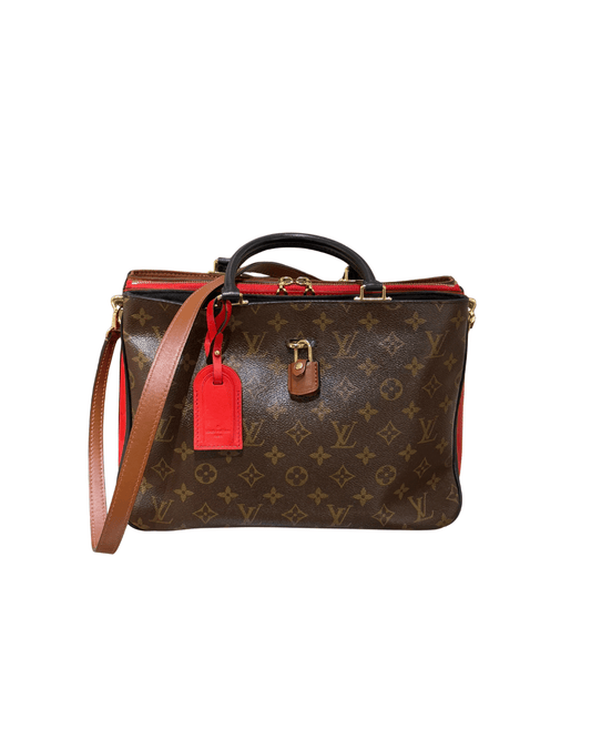 MILLEFEUILLE LOUIS VUITTON NERA ROSSA E CUOIO