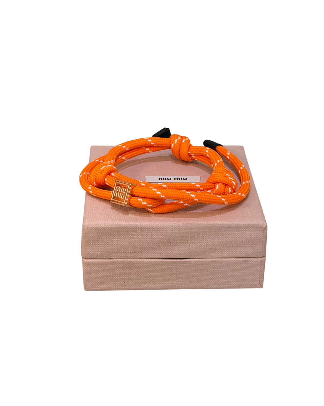 BRACCIALE MIUMIU ARANCIONE